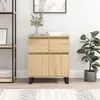 Image de vidaXL Sideboard chêne Sonoma 60x35x70 cm bois composite