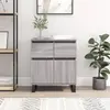 Image de vidaXL Sideboard Gris Sonoma 60x35x70 cm Bois composite