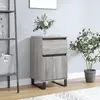 Image de vidaXL Sideboard Gris Sonoma 40x35x70 cm Bois composite