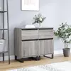 Image de vidaXL Sideboards 2 pcs. Gris Sonoma 40x35x70 cm Bois composite