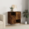 Image de vidaXL Sideboard chêne fumé 60x35x70 cm bois composite