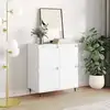 Image de vidaXL Sideboard Blanc 60x35x70 cm Bois composite