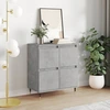 Image de vidaXL Sideboard gris béton 60x35x70 cm Bois composite