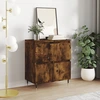Image de vidaXL Sideboard chêne fumé 60x35x70 cm bois composite