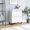 Image de vidaXL Sideboard Blanc 60x35x70 cm Bois composite
