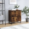Image de vidaXL Sideboard chêne fumé 60x35x70 cm bois composite