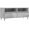 Image de vidaXL Armoire TV gris béton 100x34,5x44,5 cm Bois composite