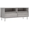 Image de vidaXL Armoire TV Gris Sonoma 100x34,5x44,5 cm Bois composite