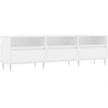 Image de vidaXL Armoire TV blanc 150x30x44,5 cm Bois composite