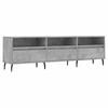Image de vidaXL Armoire TV gris béton 150x30x44,5 cm Bois composite