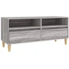 Image de vidaXL Armoire TV Gris Sonoma 100x34,5x44,5 cm Bois composite