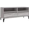 Image de vidaXL Armoire TV Gris Sonoma 100x34,5x44,5 cm Bois composite