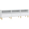 Image de vidaXL Armoire TV blanc 150x30x44,5 cm Bois composite