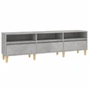 Image de vidaXL Armoire TV gris béton 150x30x44,5 cm Bois composite