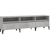 Image de vidaXL Armoire TV gris béton 150x30x44,5 cm Bois composite