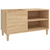 Image de vidaXL Armoire à plateaux Chêne Sonoma 84,5x38x48 cm Matériau dérivé du bois