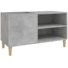 Image de vidaXL Armoire à panneaux gris béton 84,5x38x48 cm Bois composite