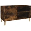 Image de vidaXL Armoire à plateaux chêne fumé 84,5x38x48 cm Bois composite