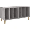 Image de vidaXL Armoire à plateaux Gris Chêne Sonoma 100x38x48 cm Matériau dérivé du bois