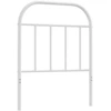 Image de vidaXL Tête de lit de rechange en métal blanc 75 cm