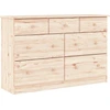 Image de vidaXL Commode ALTA 112x35x73 cm Pin massif