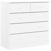 Image de vidaXL Commode ALTA Blanc 77x35x73 cm Pin massif