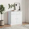 Image de vidaXL Sideboard ALTA blanc 77x35x73 cm pin massif