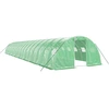 Image de vidaXL Serre avec cadre en acier vert 72 m² 18x4x2 m