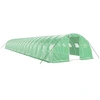 Image de vidaXL Serre avec cadre en acier vert 80 m² 20x4x2 m