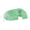 Image de vidaXL Serre avec cadre en acier vert 20 m² 5x4x2,3 m