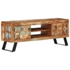 Image de Meuble TV vidaXL 112 x 30 x 45 cm en bois massif recyclé