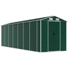 Image de vidaXL Abri de jardin vert 191x640x198 cm Acier galvanisé