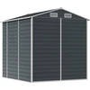 Image de vidaXL Abri de jardin anthracite 191x215x198 cm Acier galvanisé