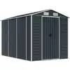 Image de vidaXL Abri de jardin anthracite 191x300x198 cm Acier galvanisé