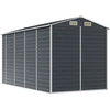 Image de vidaXL Abri de jardin anthracite 191x385x198 cm Acier galvanisé