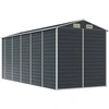 Image de vidaXL Abri de jardin anthracite 191x470x198 cm Acier galvanisé