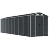 Image de vidaXL Abri de jardin anthracite 191x725x198 cm Acier galvanisé