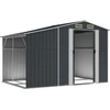 Image de vidaXL Abri de jardin anthracite 277x192,5x179 cm Acier galvanisé