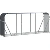 Image de vidaXL Abri pour bois de cheminée Anthracite 234x45x100 cm Acier galvanisé