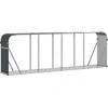 Image de vidaXL Abri pour bois de cheminée Anthracite 300x45x100 cm Acier galvanisé