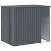 Image de vidaXL Niche pour chiens avec toit Anthracite 214x153x181 cm Acier galvanisé