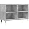 Image de vidaXL Armoire TV gris béton 69,5x30x50 cm Bois composite