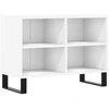 Image de vidaXL Armoire TV Blanc 69,5x30x50 cm Bois composite