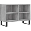 Image de vidaXL Armoire TV Gris Sonoma 69,5x30x50 cm Bois composite