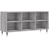 Image de vidaXL Armoire TV Gris Sonoma 103,5x30x50 cm Bois composite