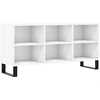 Image de vidaXL Armoire TV Blanc 103,5x30x50 cm Bois composite