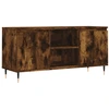 Image de vidaXL Armoire TV chêne fumé 104x35x50 cm Bois composite