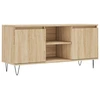 Image de vidaXL Armoire TV Chêne Sonoma 104x35x50 cm Bois composite