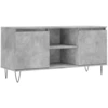 Image de vidaXL Armoire TV gris béton 104x35x50 cm Bois composite