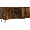 Image de vidaXL Armoire TV chêne fumé 104x35x50 cm Bois composite